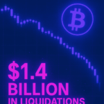 $1.4B Crypto Meltdown: Leverage Unwinds Across Markets