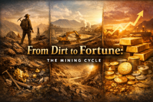 From Dirt to Fortune: The Mining Cycle